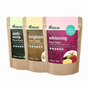 Shree Satnam Herbals Facepack Combo (Whitening, Brightening, Anti Acne) for Natural Glowing Skin & Skin Problems